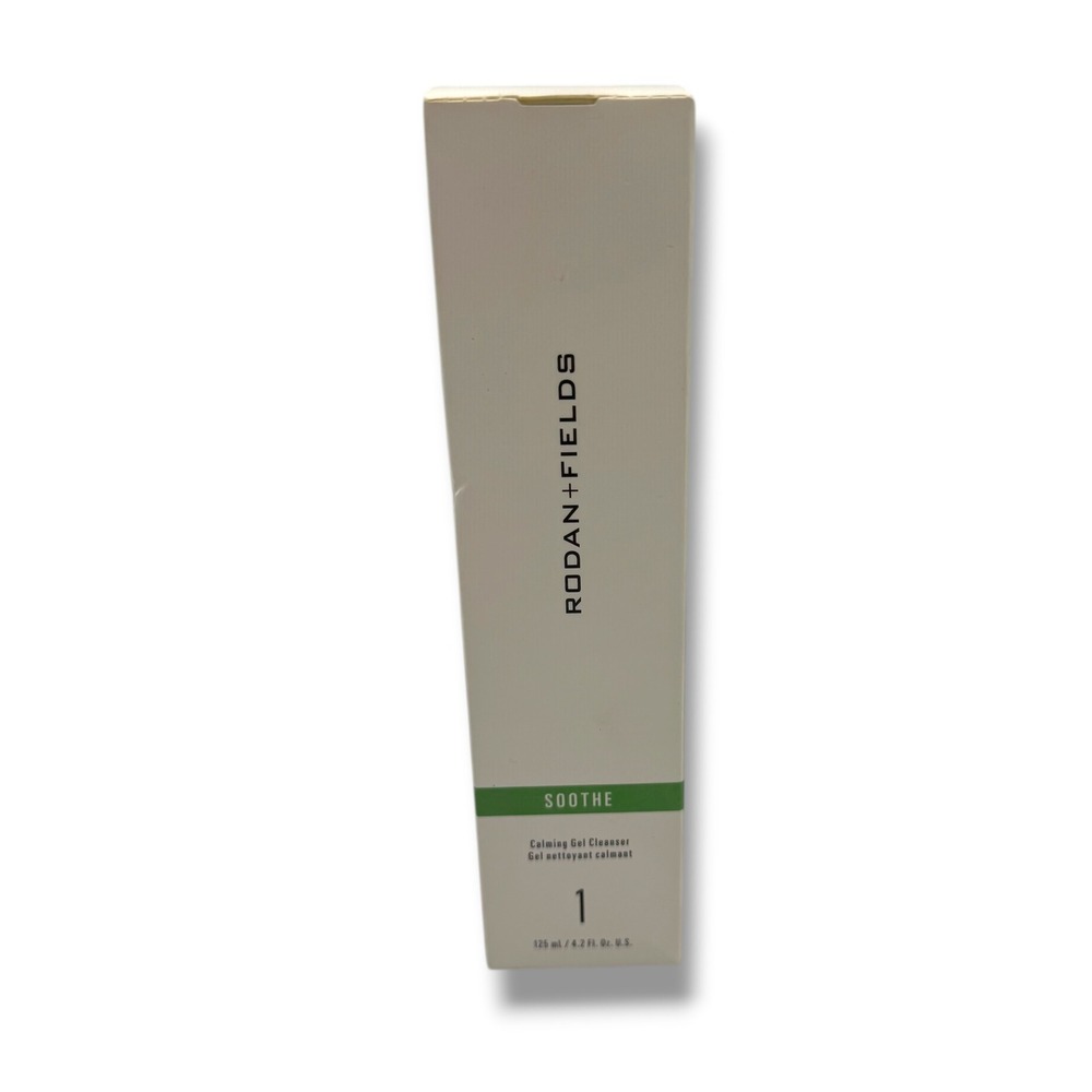Rodan + Fields Soothe Calming Gel Cleanser 125ml White Step 1 Sensitive New